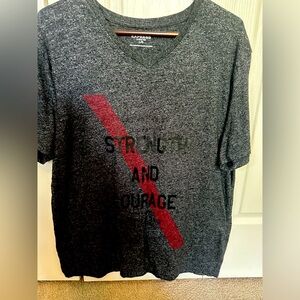 Men’s gray Express t shirt size large